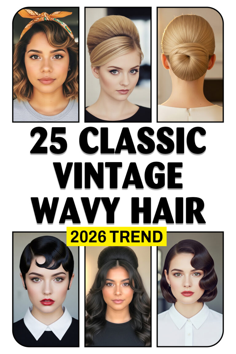 25 Vintage Hairstyles That Look Stylish And Trendy 2026
