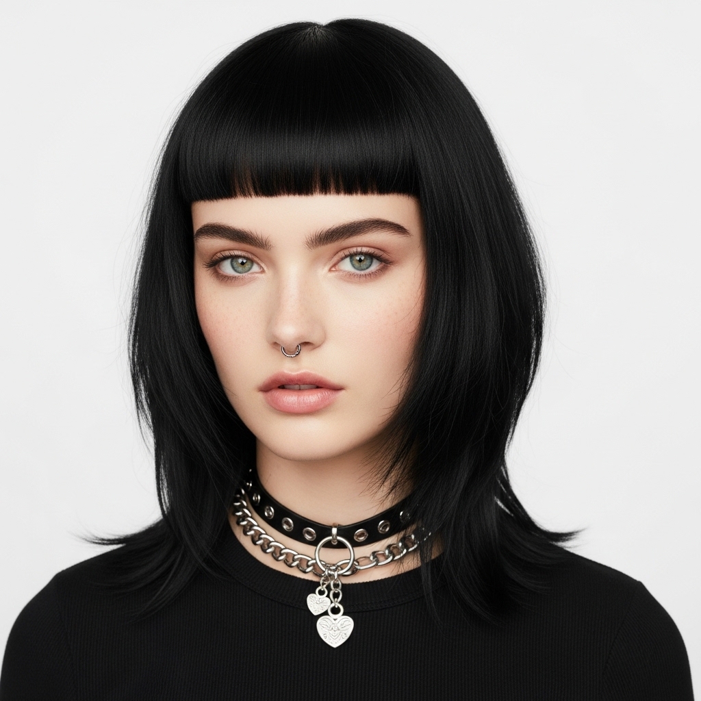 Blunt Bangs Rock Cut