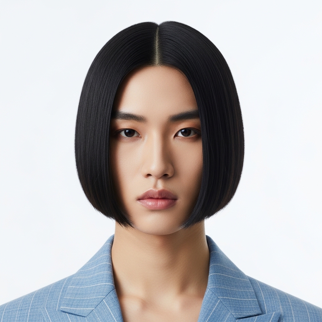 Blunt Bob For Men