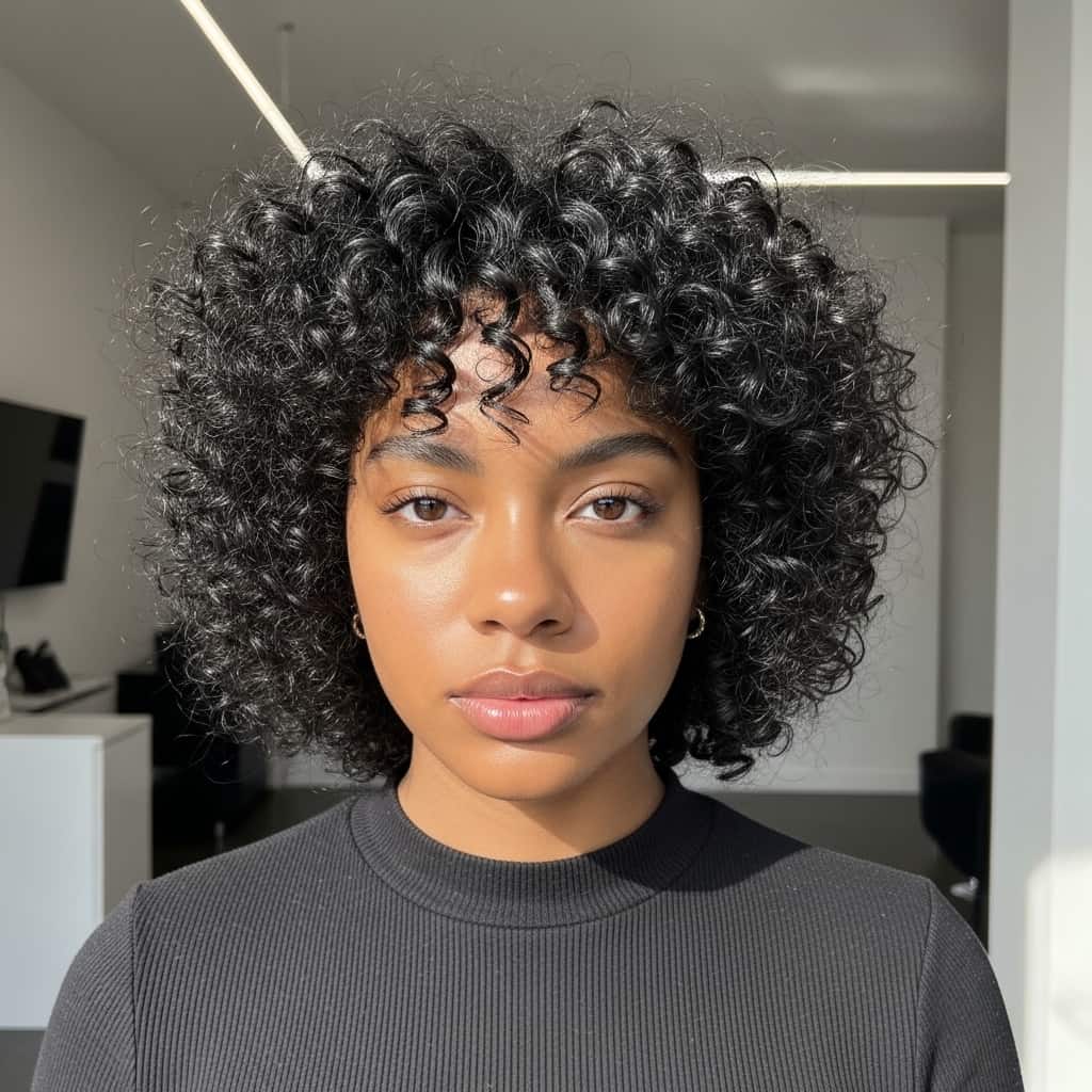 Curly Short Shag