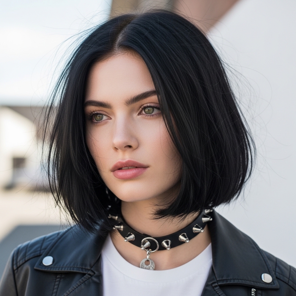 Grunge Bob Cut