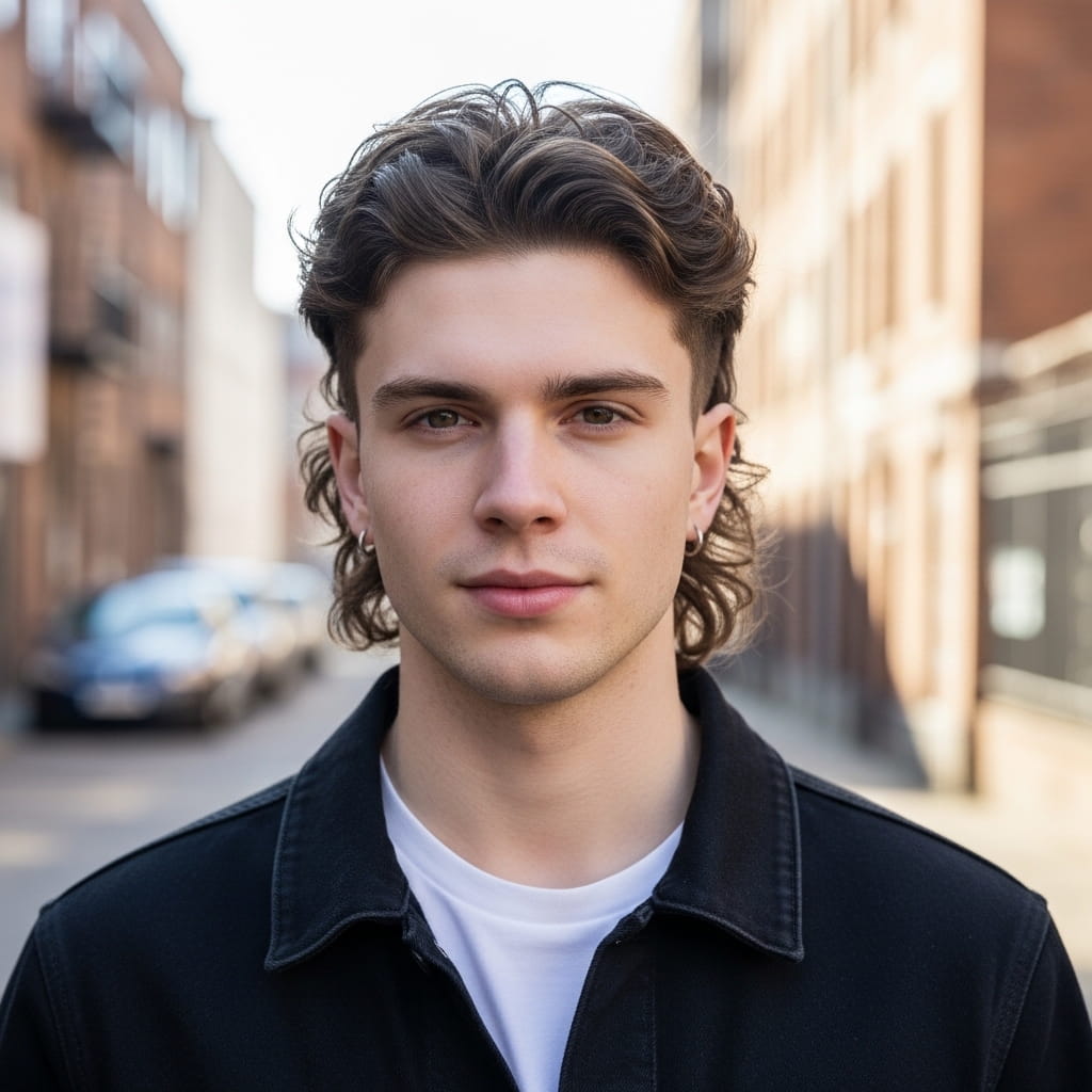 Messy Taper Mullet