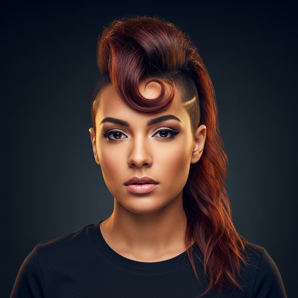 Mohawk Fade Women