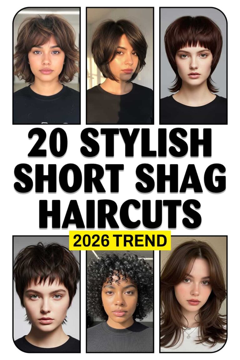 Short Shag Haircut