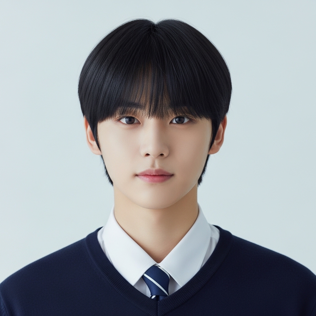 Soft Taper With Bangs