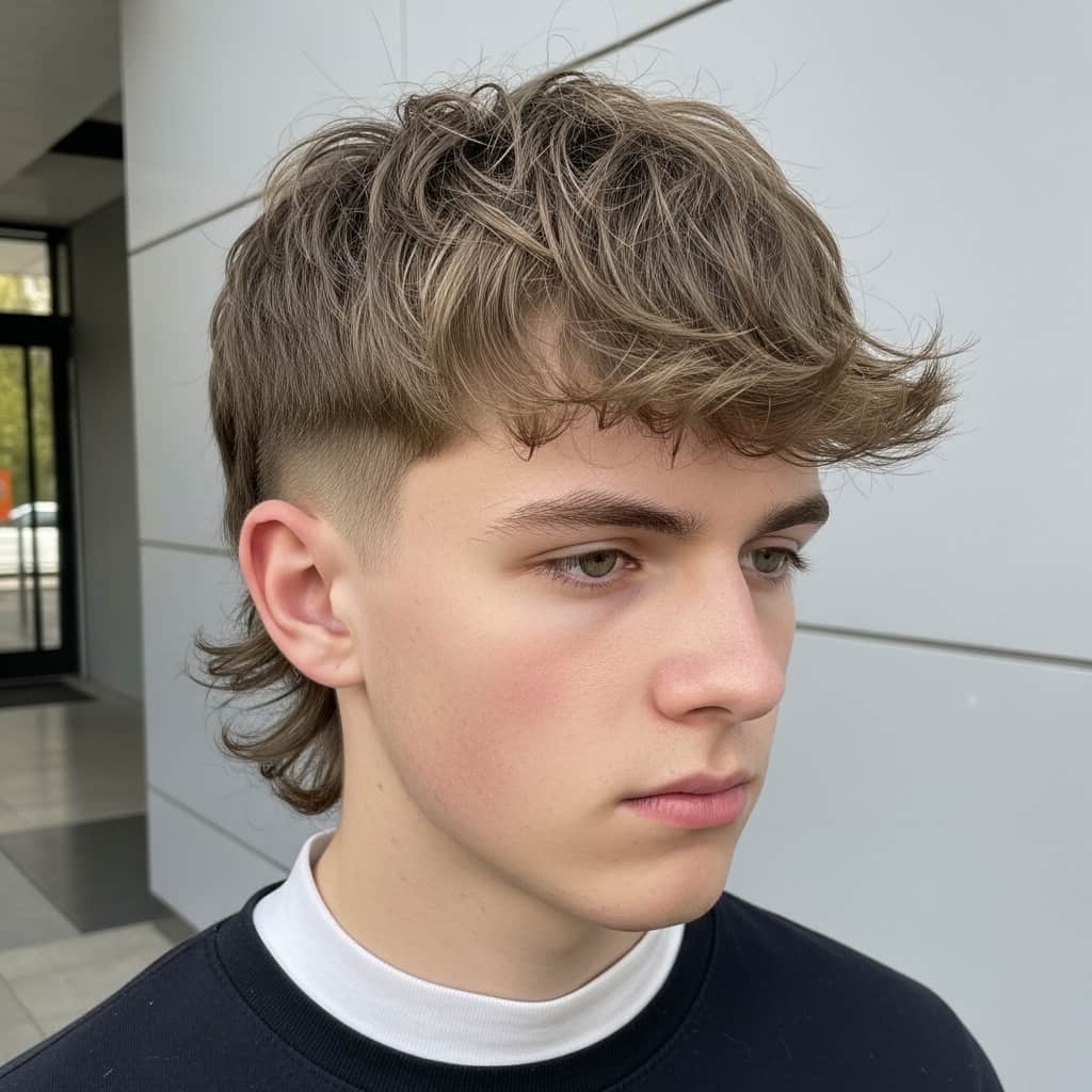 Thin Hair Mullet