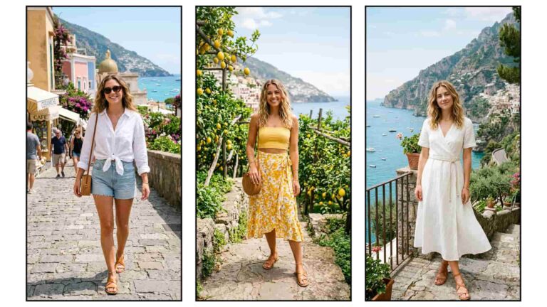 14 Amalfi Coast Outfit Ideas For Women 2026
