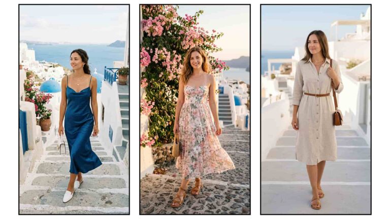 18 Santorini Outfit Ideas For Women Try Now 2026
