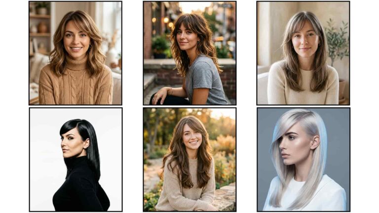 18 Side Swept Bang Ideas For Layered Cuts