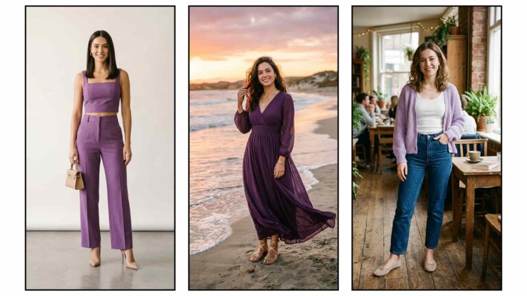 How to Style Bold Summer Outfits with Purple