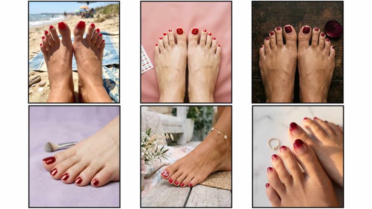 17 Cherry Red Pedicure Ideas For A Bold Summer Toe Look 2026