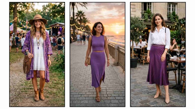 How to Style Jewel Tone Outfits for Summer Evenings