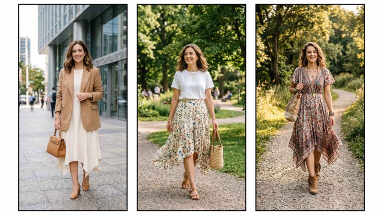 How to Style Handkerchief Hem Outfits for Flowy Summer Looks