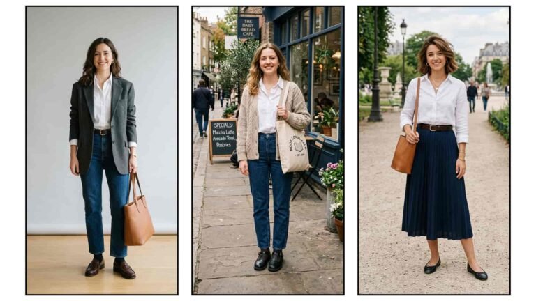 How to Style Timeless Outfits with a White Button-Down
