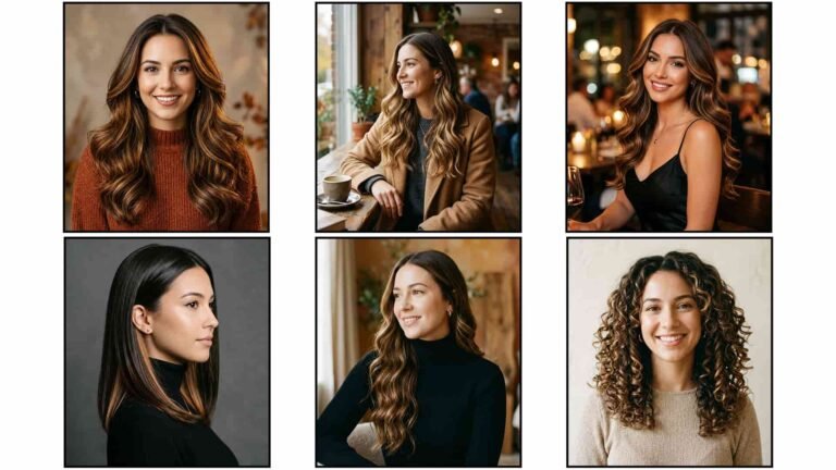 How to Style Dark Caramel Highlights